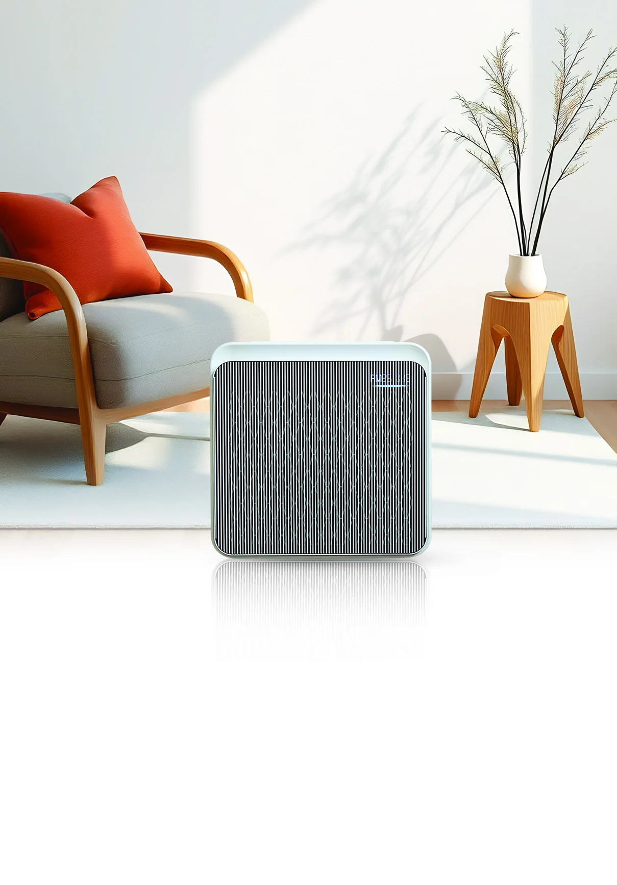 Velta indoor air solution in a home